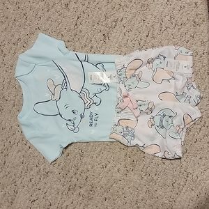 Baby bodysuit and shorts